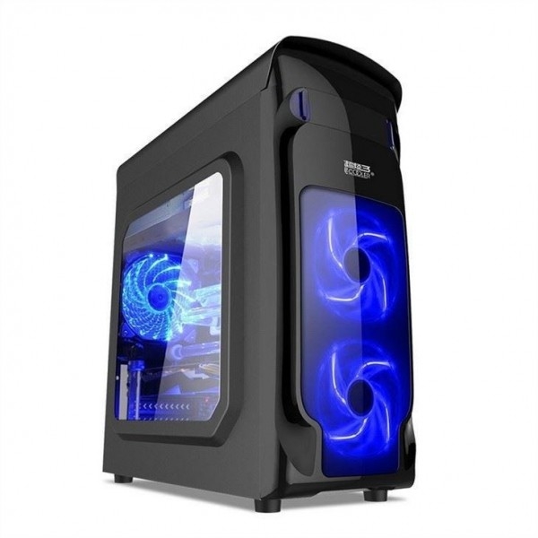 ETEK Computer Case Unterstützung ATX MATX ITX, Front-Pandel und Seiten-Panel haben Arcylic Windows