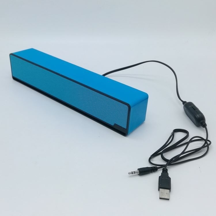 3.5mm verdrahtete Computer-Sprecher Soundbar-Zusatzstereolithographie 2,0 für PC Labtop