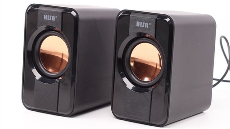 Vintage Wired Surround Sound Subwoofer Hifi 2.1 Lautsprechersystem 65dB