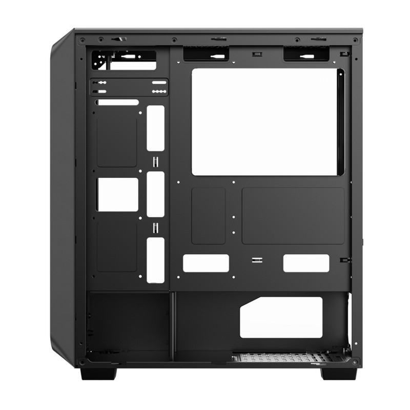 Micro-ATX-/ATX-/ITX-GEHÄUSE Dazzle ARGB-Effekt-Frontplatten-Untermontage-Netzteil, erhältlich in Schwarz und Weiß
