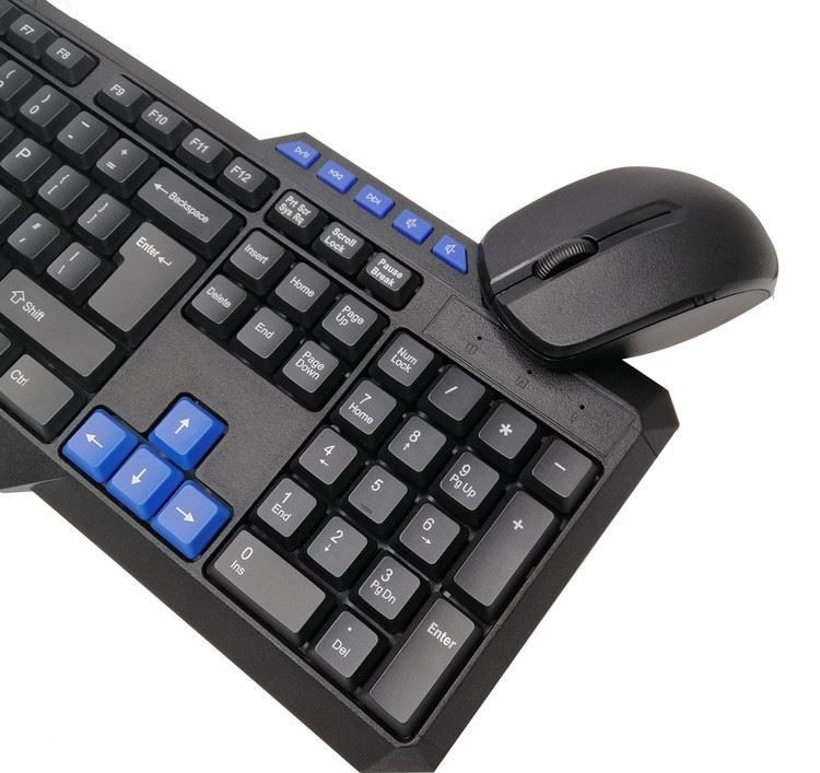 Färbten wasserdichter mechanischer dünner Radioapparat verdrahtete Computer-Tastatur und Maus Tasten MA699R1