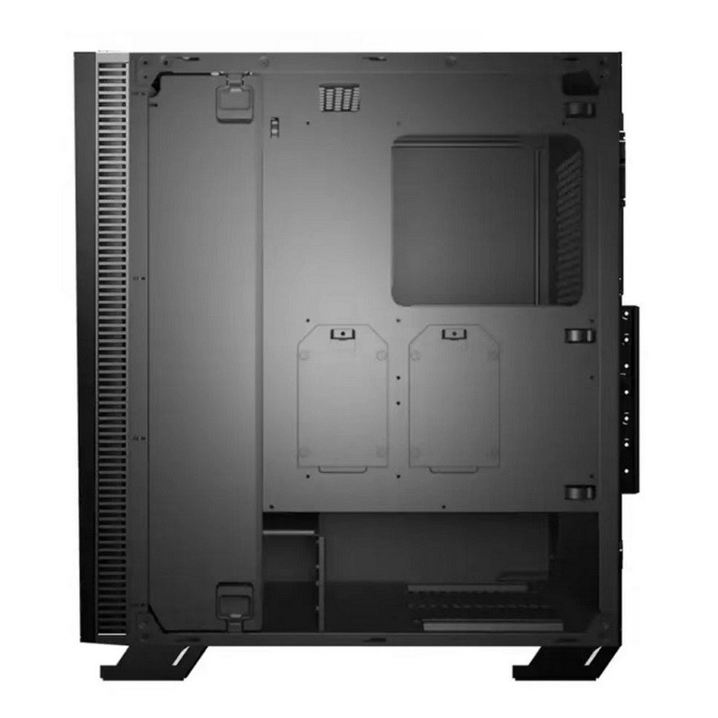 Heizkörper ATX ITX-Computer-Kabinett RGB-Zeit-Tunnel-voller Turm Glas-PC Rechtssachen-36cm