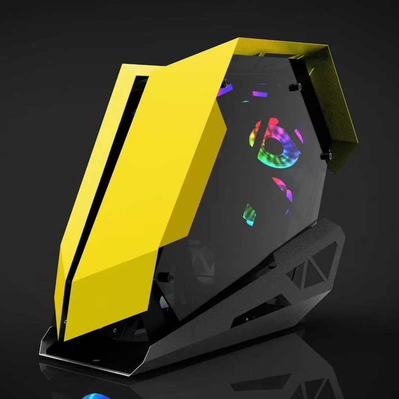 PC Camaro MidTower ATX Spiel-Computer-Kasten-Kühlvorrichtungen kühlen Input-/Outputplatte CPU-Kabinett USB-3,0 ab