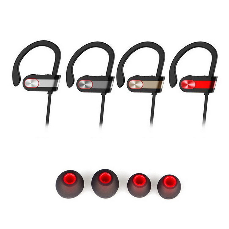 Kabellose Bluetooth-Jogger-Kopfhörer, IPX7, schweißfest, In-Ear für Sport, Laufen, Fitnessstudio