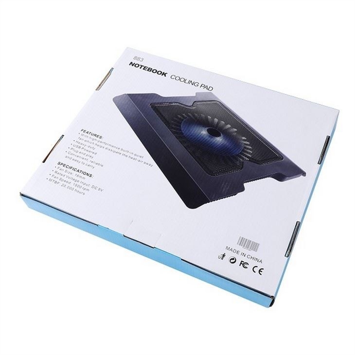 ETEK Laptop Kühlpad - 14CM Belüftung Laptop Kühltray Lüfter Notebook Zubehör