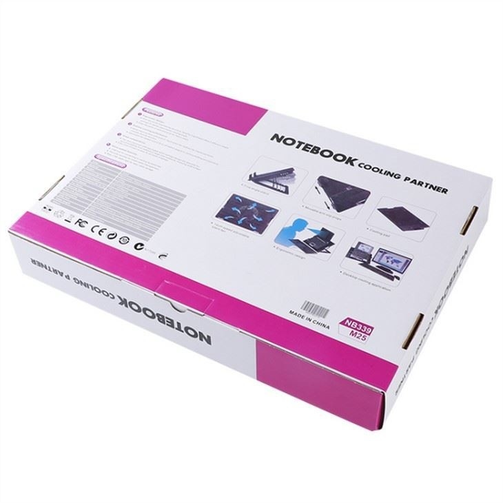 ETEK- ODM Silent Quantum Laptop Kühlschrank mit 1 Lüfter Silent Notebook Kühlschrank 14cm großer Lüfter