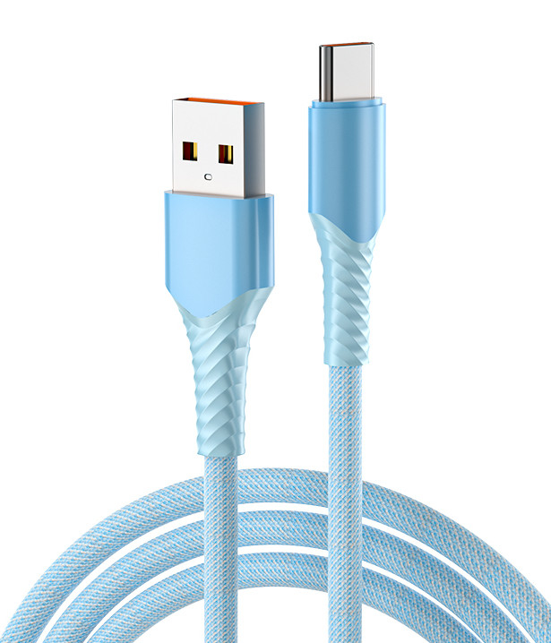 Bewegliches aufladendes schnelles USB Daten-Kabel QC3.0, zum von C Max Power 66W zu schreiben