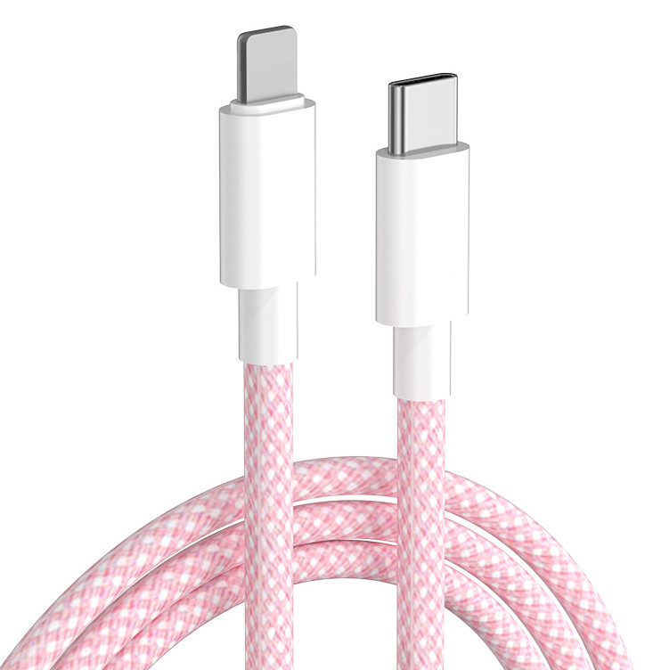 Daten-Kabel-Art C TPEs schnelle USB PD-27W zum Blitz für Iphone Aufladung