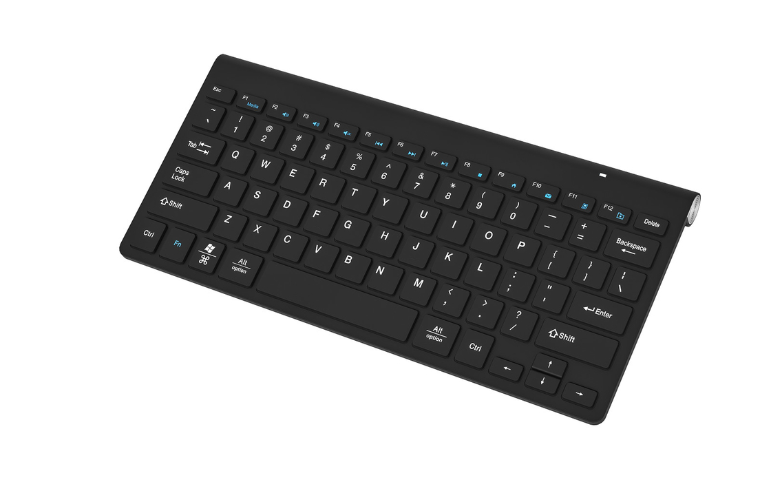 Wireless 2.4G All Black Tastatur und Maus Set Einfacher Stil für Büro zu Hause