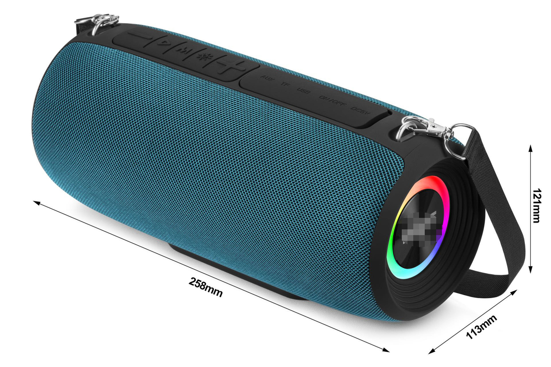 Portable 10W Hi-Fi Bluetooth Lautsprecher, leistet starken kristallklaren Klang für TV-Projektor Mobiltelefon