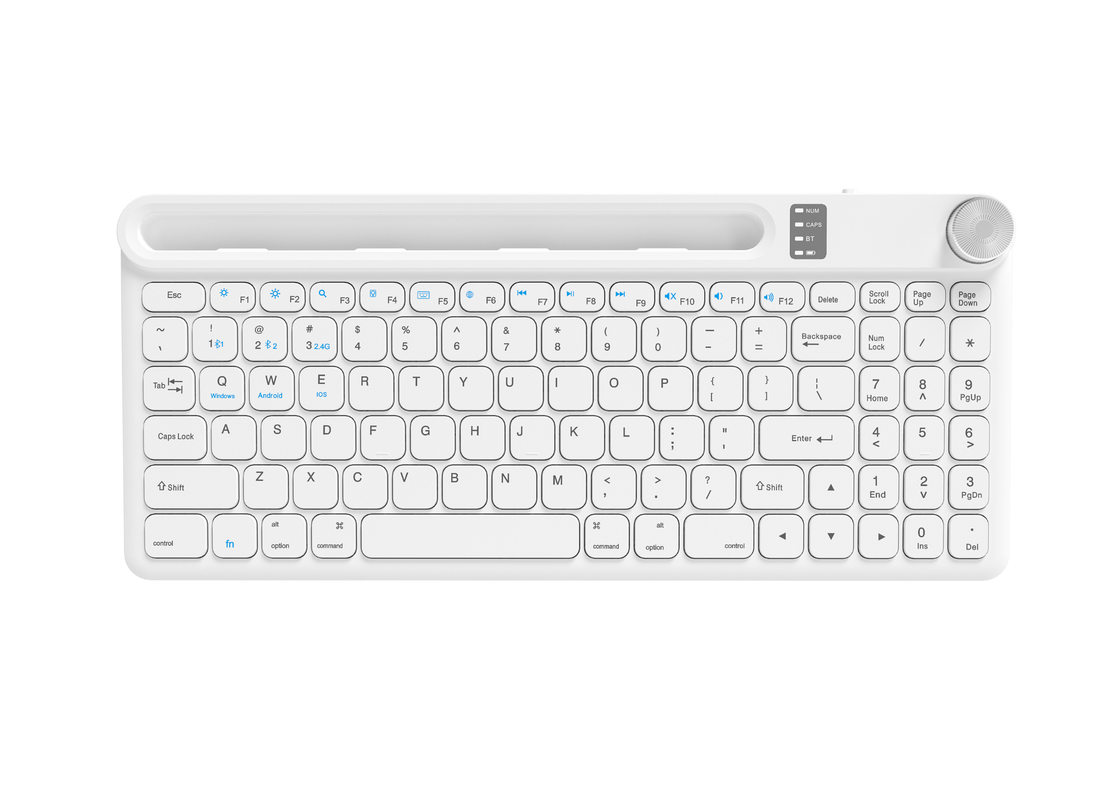 96-Taste-Bluetooth-Tastatur 3.0 oder 5.0 Portable für häufige mobile Nutzung mit Tablets oder Laptops
