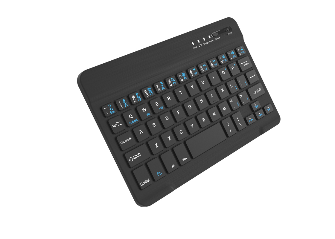 59 Tasten Kleine, leichte und tragbare Bluetooth-Tastatur zum jederzeitigen Einsatz überall auf Apple iPad und Android-Geräten