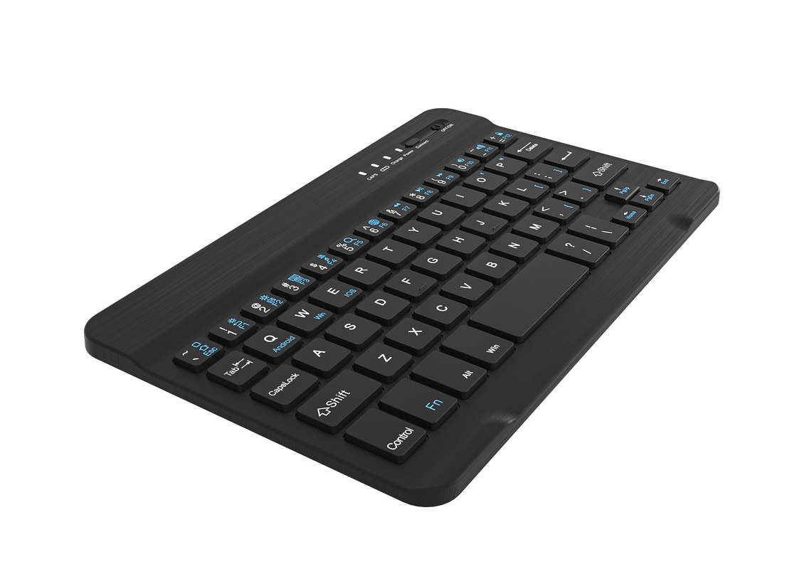 59 Tasten Kleine, leichte und tragbare Bluetooth-Tastatur zum jederzeitigen Einsatz überall auf Apple iPad und Android-Geräten