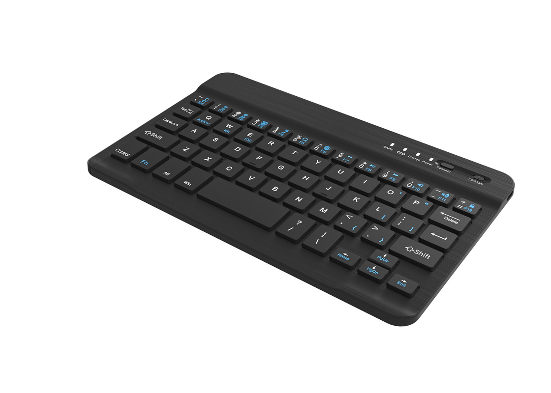 59 Tasten Kleine, leichte und tragbare Bluetooth-Tastatur zum jederzeitigen Einsatz überall auf Apple iPad und Android-Geräten