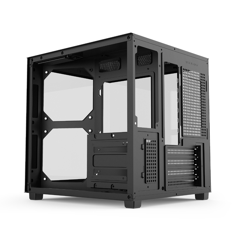 Micro-ATX/ITX PC Case Awesome Heat Dissipation unterstützt viele verschiedene Hardware-Setups für Profis