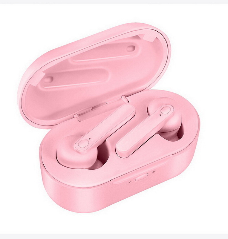 ETEK drahtlose Ohrhörer, Bluetooth mit Mikrofon, Half-In-Ear-Design, Geräuschreduktion für klare Anrufe, Deep Bass, wasserdicht