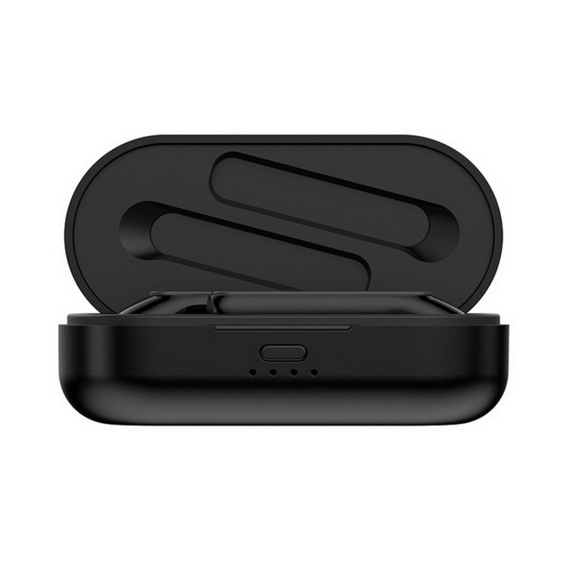 ETEK drahtlose Ohrhörer, Bluetooth mit Mikrofon, Half-In-Ear-Design, Geräuschreduktion für klare Anrufe, Deep Bass, wasserdicht