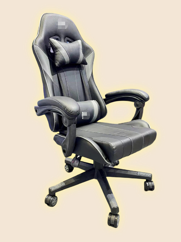 High-End 100mm Gas Lift Gaming-Stuhl mit Multifunktionsmechanismus für lange Spielsitzungen