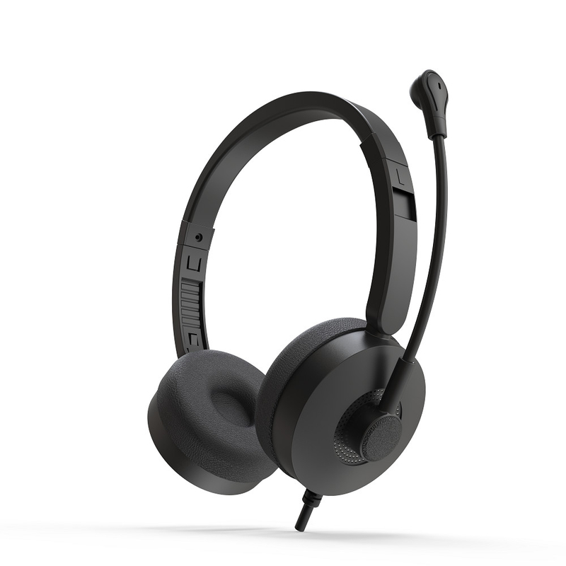 ETEK Geräuschunterdrückendes Kabel-Headset blockiert Geräusche für immersive Geräusche in Besprechungen