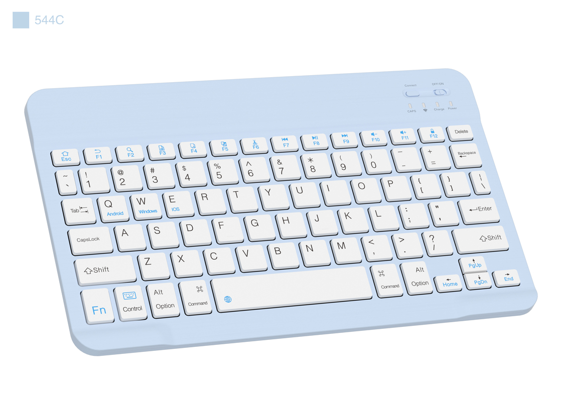 78-Taste Ultra-dünne Bluetooth-Wireless-Tastatur kompatibel mit Windows IOS und Android für mobile Office-Schreibbenutzer