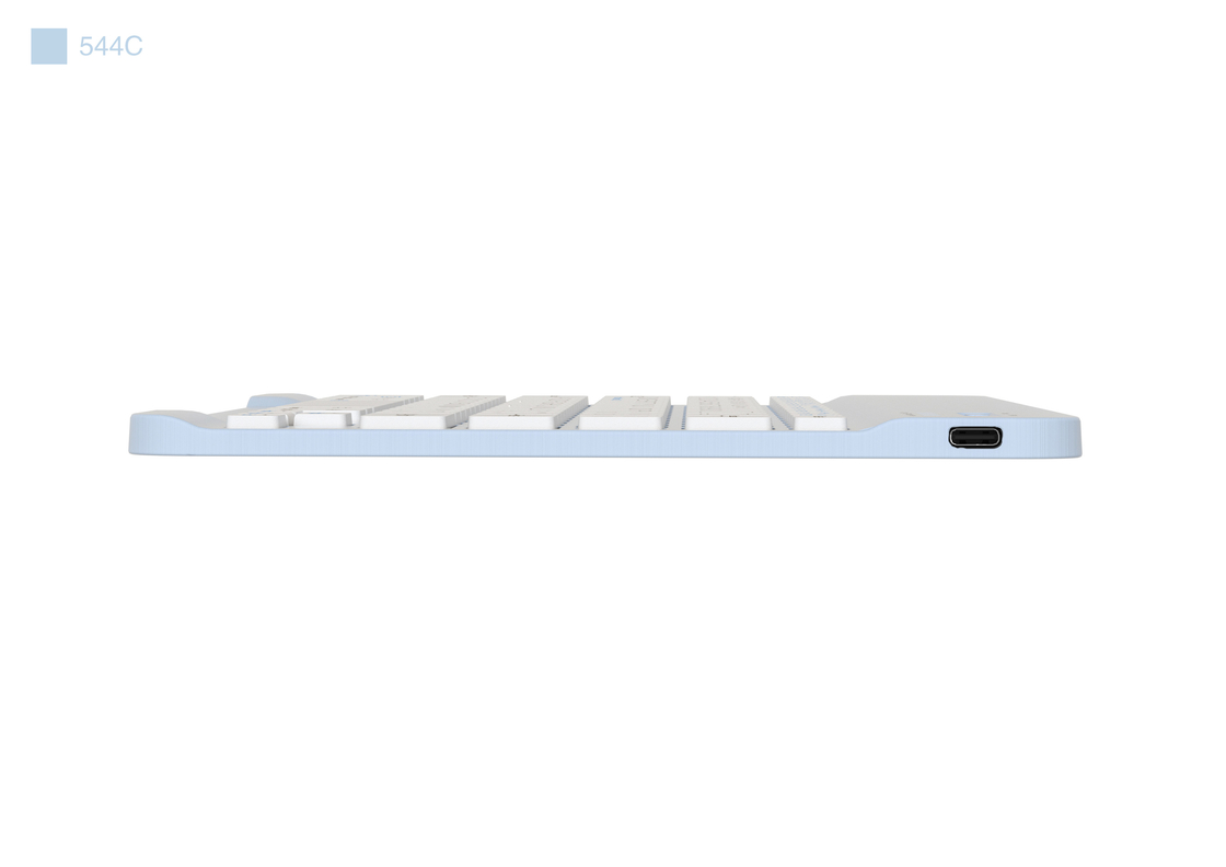 78-Taste Ultra-dünne Bluetooth-Wireless-Tastatur kompatibel mit Windows IOS und Android für mobile Office-Schreibbenutzer