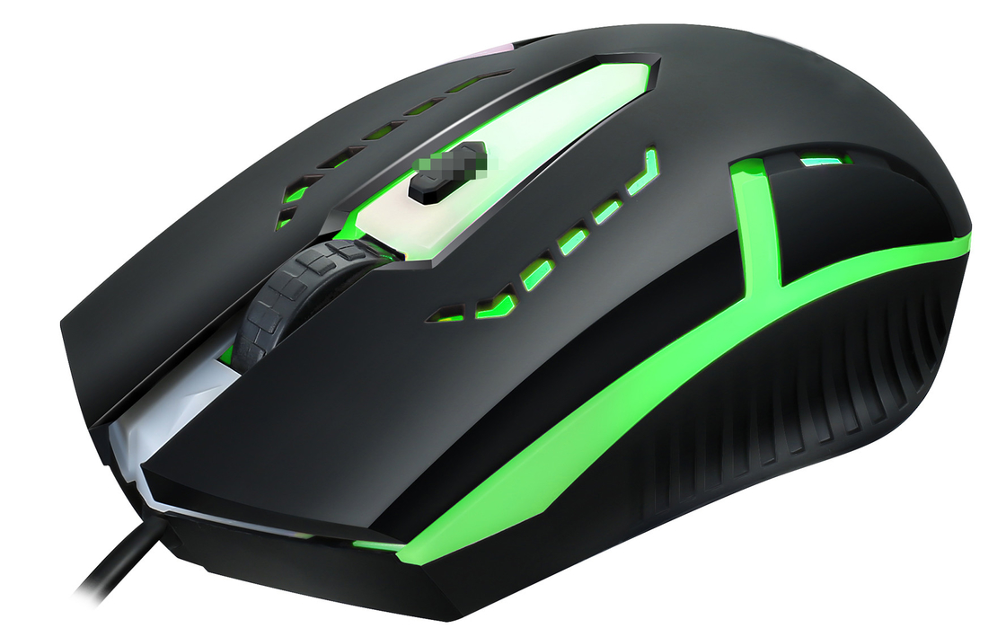 Metall-Gaming-Tastatur mit 104 Tasten FN+F1-F12 Funktionen LED-Hintergrundbeleuchtung Gaming-Maus mit verstellbarer DPI (500-1500) RGB-Beleuchtung