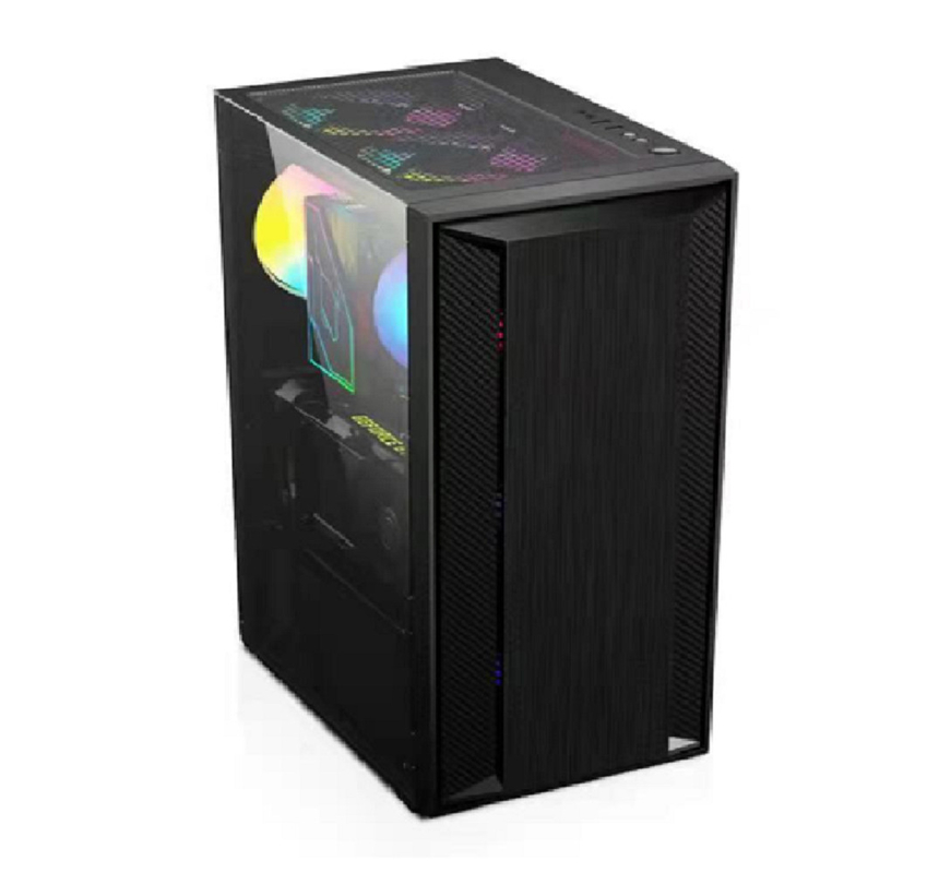 Unterstützt ATX Micro ATX und ITX-Mutterplatten mit 7 Erweiterungsslots und 6 Lüfterhaltern für DIY-Enthusiasten