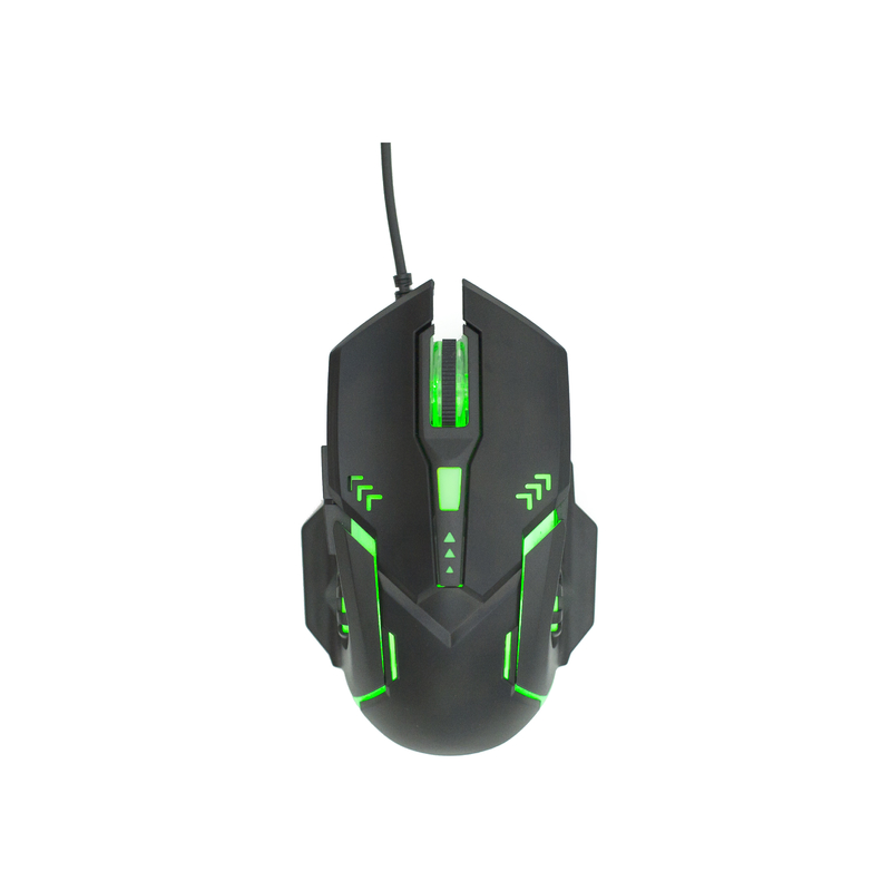 Leichtgewichtige Rainbow-Backlit LED 6D Drahtgaming-Maus mit Multi-DPI-Switching für Gamer Büroangestellte Designer