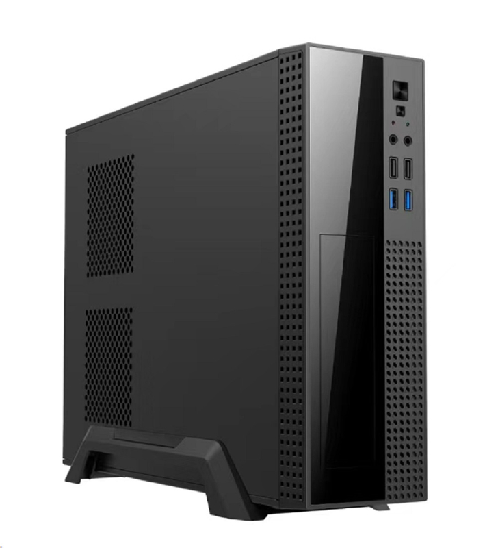 Computergehäuse unterstützt Micro ATX und ITX mit starker Speicher Skalierbarkeit Vielfältige Frontoberflächen 8cm Lüfter zum Kühlen