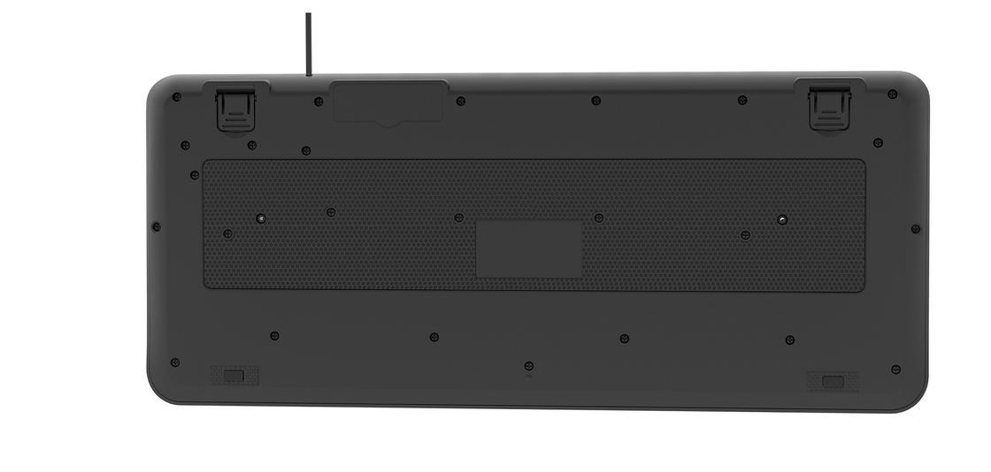 RGB-Hintergrundbeleuchtung in Nicht-Atmung Lichtstil Tastatur mit Carbonfaserfilm für Gamer Technologie-Enthusiasten