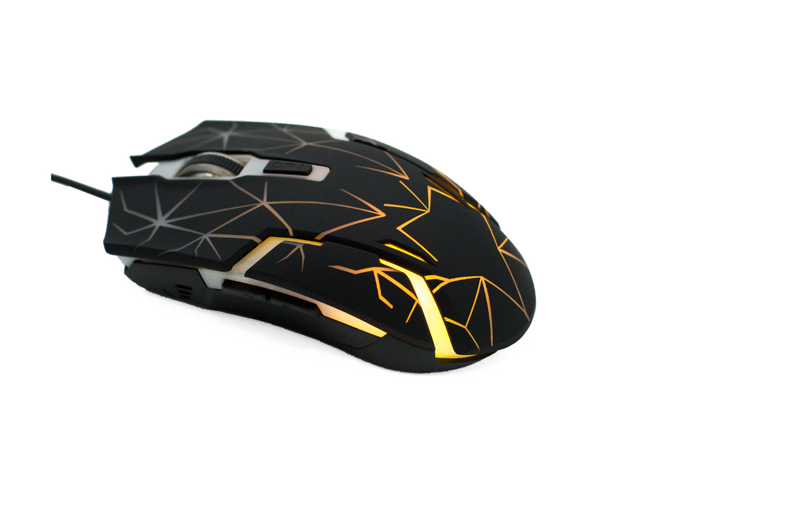 Drahtgebundene Computermaus RGB Regenbogen Hintergrundlicht Leichtgewicht Hochleistungssensor Präzise 6D DPI-Einstellungen Für Gamer E-Sport Spieler