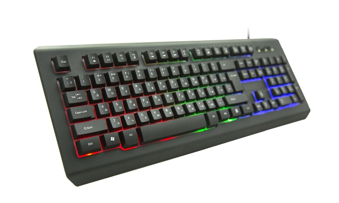 104-Taste-RGB-Gaming-Tastatur in voller Größe für Gamer, Büroangestellte und alle, die ihre Einstellungen personalisieren möchten