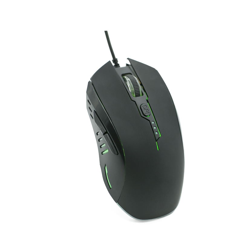RGB-Hintergrundbeleuchtung, 4-stufige DPI-Anpassung, Plug-and-Play-USB, ergonomische 6D-Gaming-Maus für Profis und allgemeine Benutzer