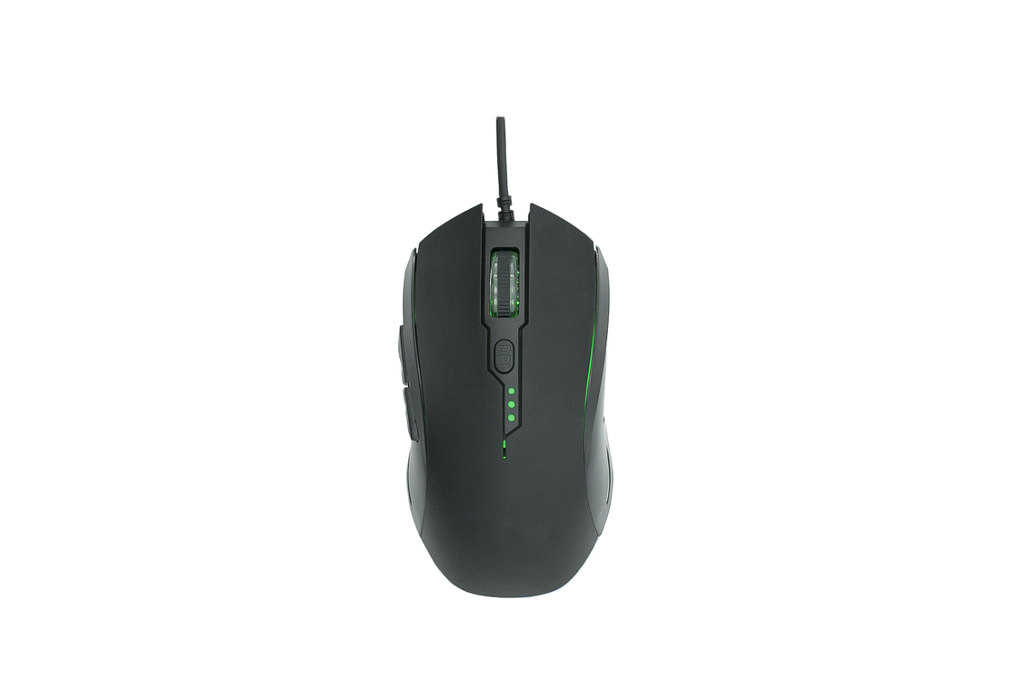 RGB-Hintergrundbeleuchtung, 4-stufige DPI-Anpassung, Plug-and-Play-USB, ergonomische 6D-Gaming-Maus für Profis und allgemeine Benutzer