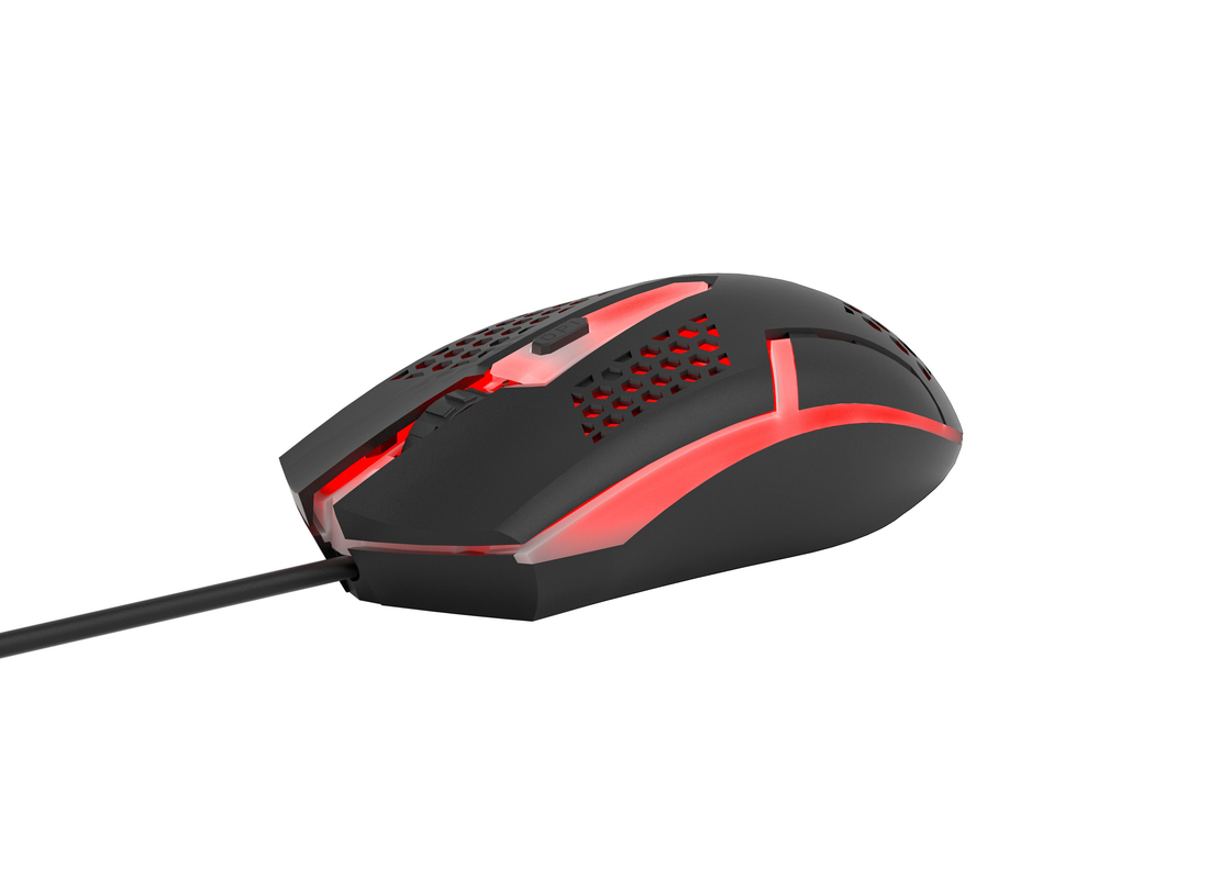 LED-Beleuchtung 8108 Chip verstellbarer DPI Kompaktes tragbares Design weit verbreitete Gaming-Maus
