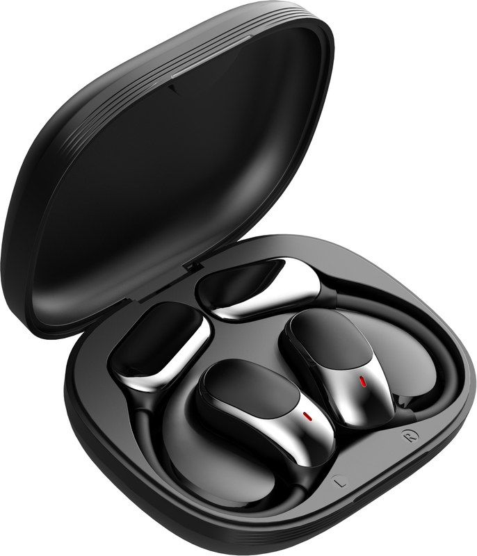 OWS TWS Bluetooth 5.4 Ohrhörer 12mm Komposit-Diaphragma Übersetzungsfunktion Siri Aktivierung 5,5 Stunden Akkulaufzeit Ergonomisches Design