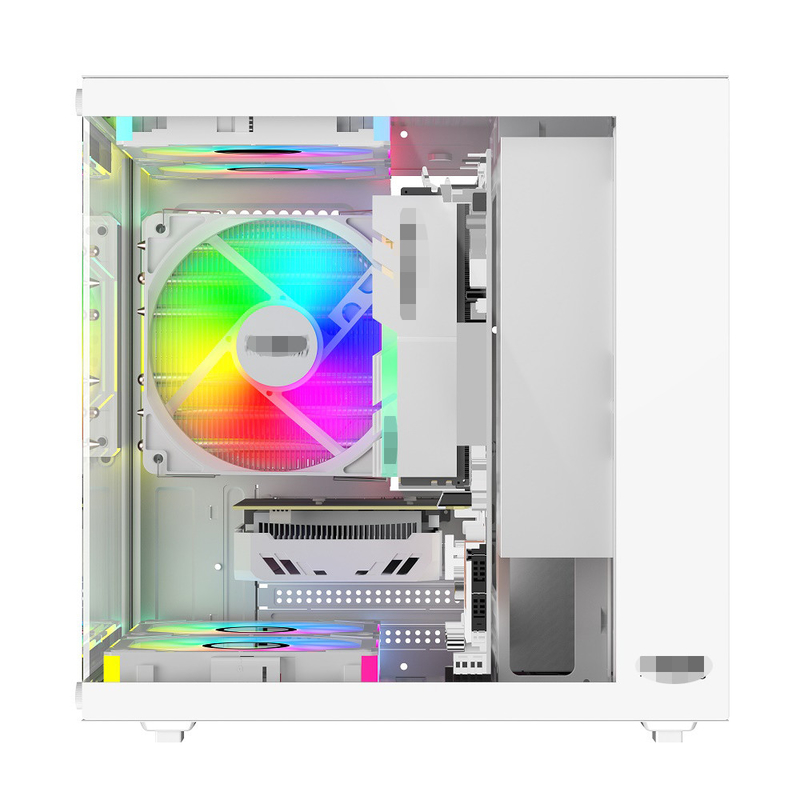 MATX/ITX PC Gehäuse unterstützt Grafikkarten bis zu 320mm CPU Kühlgeräte bis zu 165mm 1 HDD 2 SSDs 3 X 12CM Ventilatoren für Geld