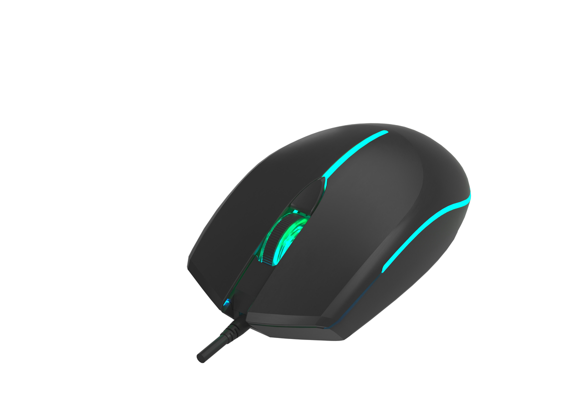Anpassbare 4D-Gaming-Maus,ultraleichtes Gewicht, glattes Scrollen, optische Tracking-Technologie, ergonomisches Design. Ideal für Gamer