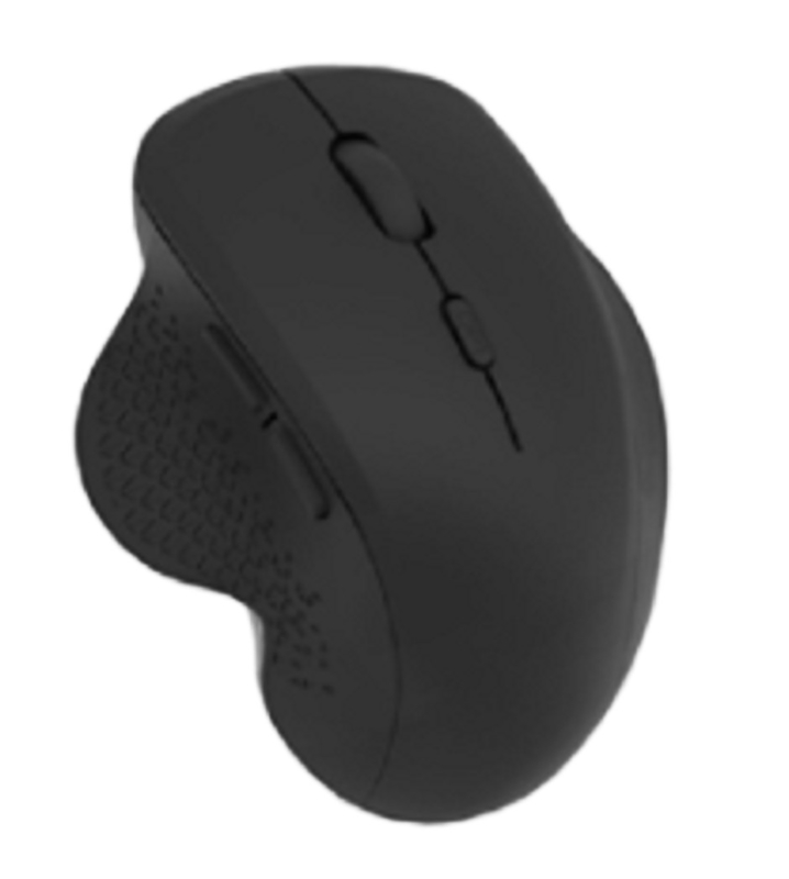 6D-Maus mit Seitenknöpfen,2.4G, Bluetooth 5.2Ergonomisches Design, bis zu 1600 DPI, geräuschloser Klick, für Büroangestellte, Designer, Gamer