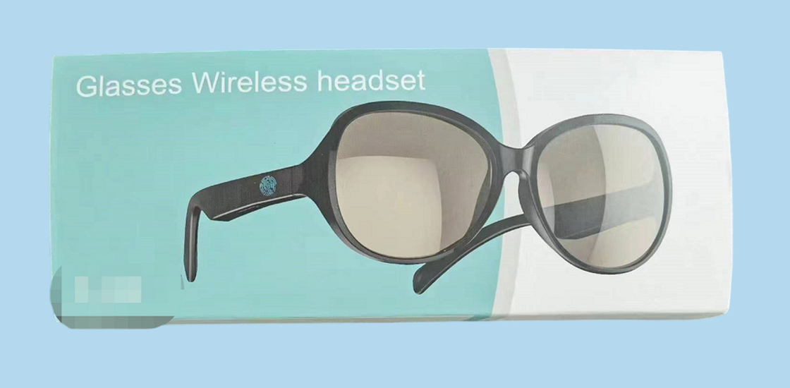 Integrierte drahtlose Brille und Kopfhörer mit einem Gewicht von nur 33 g mit 80 mAh Akku für eine lange Lebensdauer ausgestattet mit 0916 Lautsprechern