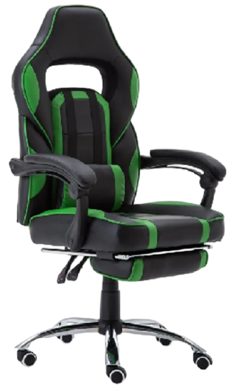Multifunktionaler Schreibtisch-Stuhl-Mechanismus Fußstütze 100 mm Gaslift und PU-Padding Liegestelle bietet komfortable und ergonomische Armlehnen