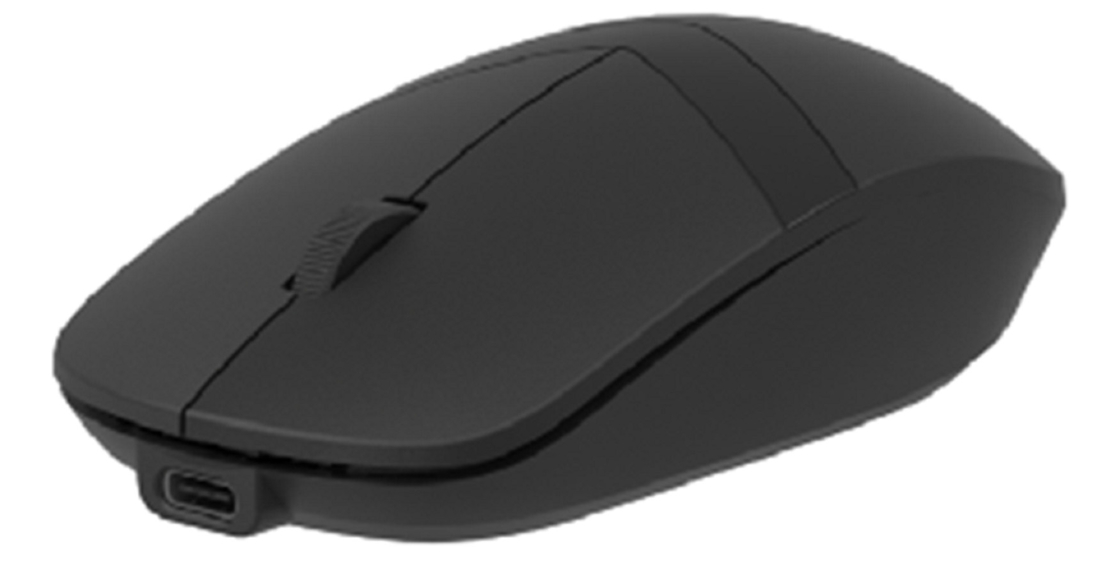 2.4G+Bluetooth Dual-Mode 3D-Maus, tragbare Ergonomische Konstruktion 500mAh Batterie minimalistischer Stil