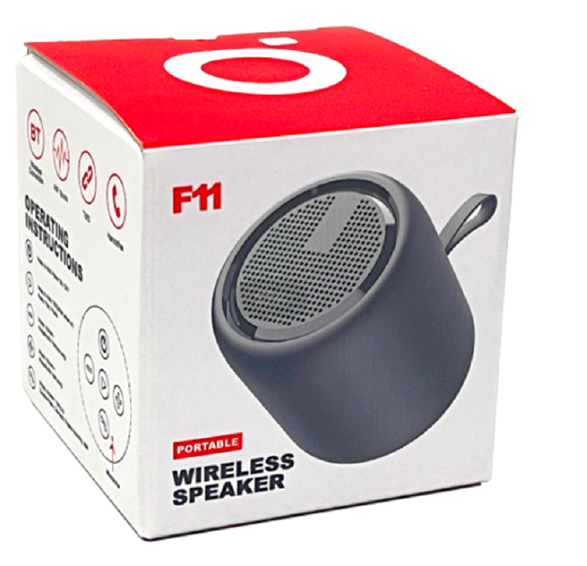 Bluetooth 5.3 Lautsprecher TWS IPX4 Spritzfest 1200mAh Batterie USB-C Aufladen 6-24 Stunden Spielzeit kommt in schönes Paket