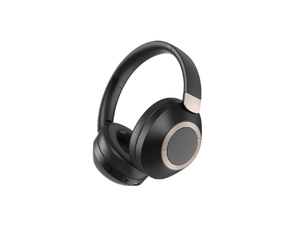 ANC Bluetooth 5.4 Kopfhörer 23dB Geräuschunterdrückung 12-Stunden Akku Drehbares Design mit Mikrofon Für Pendler Musikliebhaber