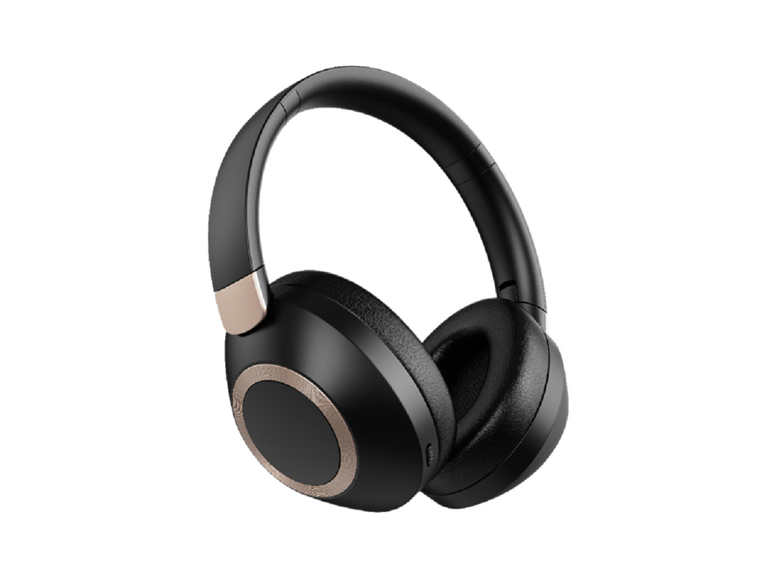 ANC Bluetooth 5.4 Kopfhörer 23dB Geräuschunterdrückung 12-Stunden Akku Drehbares Design mit Mikrofon Für Pendler Musikliebhaber