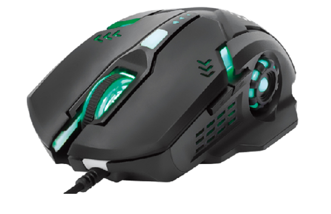 6D Design RGB Hintergrundbeleuchtung 800-1200-1600-2000 DPI Schalter Ergonomische Leichtgewicht Tastaturen Maus Für Spieler Büroanwender