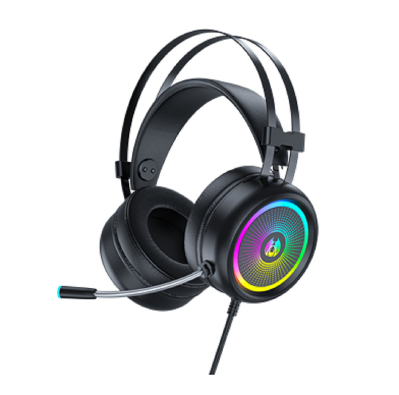 Bluetooth-Kopfhörer 16.8M RGB-Farben 7.1 Soundeffekte 20Hz-20kHz Frequenzbereich Φ50mm Lautsprecher 6.0*5.0mm Omnidirectional Mikrofon für Gamer