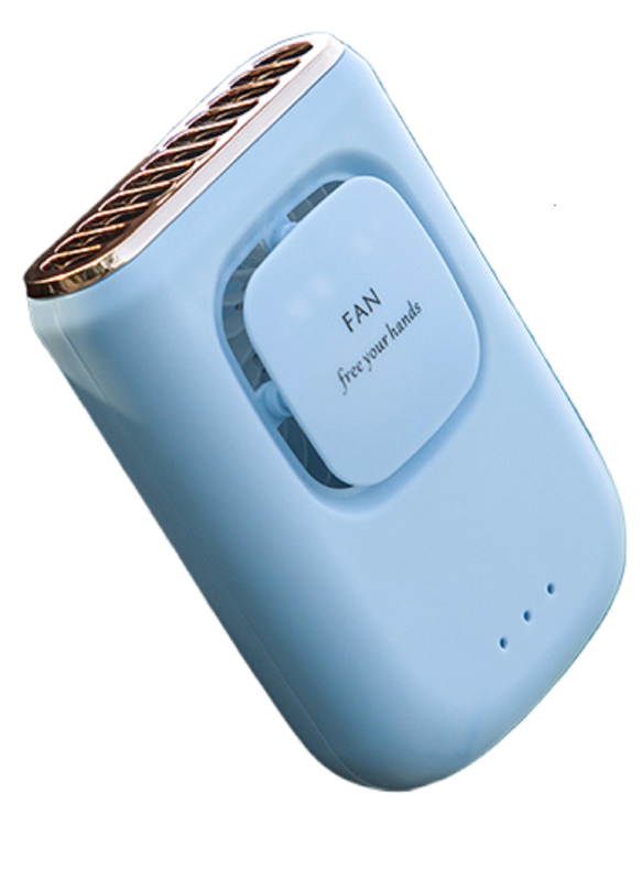 1200mAh Batterie 5V Ladespannung Typ-C Lademodus 3 Verstellbare tragbare kleine Lüfter in rosa oder blau