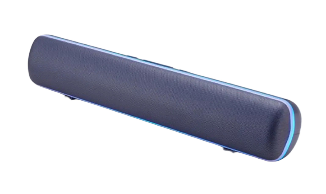 10W×2 Stereo-Ausgang ABS Iron Mesh 40cm Kompakt 4000mAh Batterie Bluetooth-Lautsprecher für 5-6 Stunden Wiedergabe Bluetooth 5.3 mit TWS-Pairing