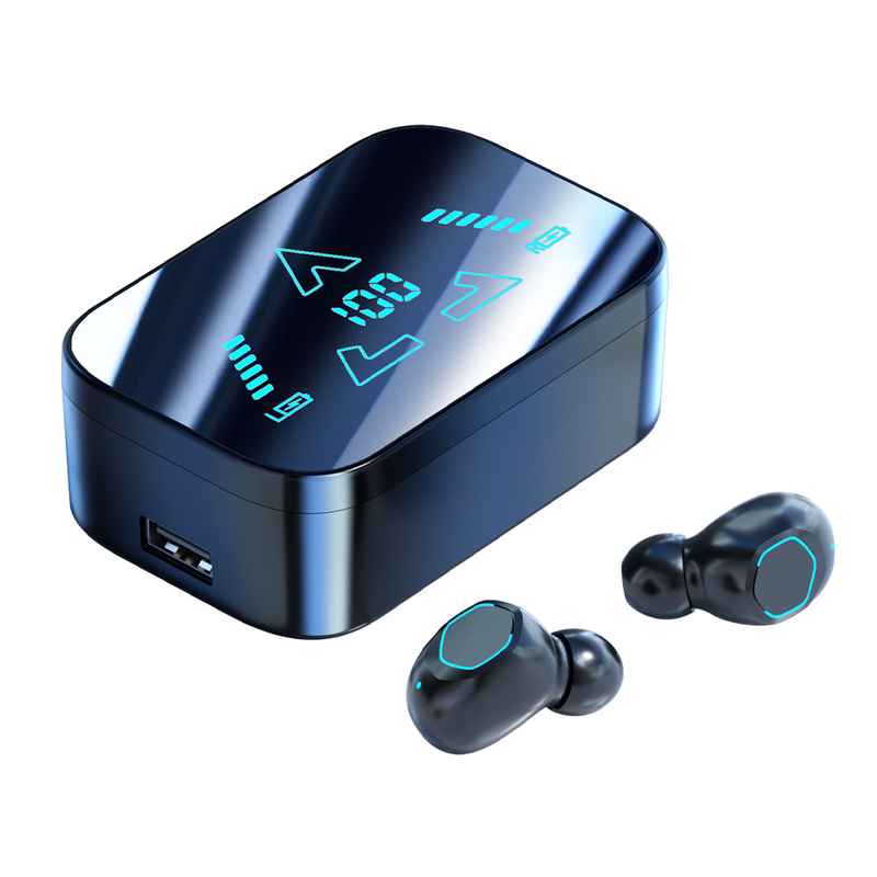 Schiebeabteil Design Intelligentes Spiegelbildschirm Hochgeschwindigkeits-Bluetooth 5.3 Kopfhörer Allwetter-Batterie Lebensdauer wasserdicht Für Sport